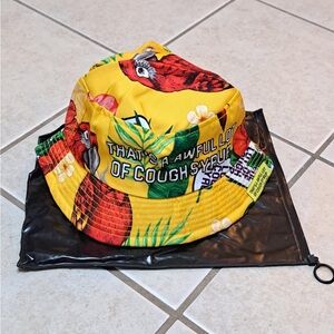 Awful Lot of Cough Syrup ALOCS Melrose Hawaiian Bucket Hat - One Size Fits Most